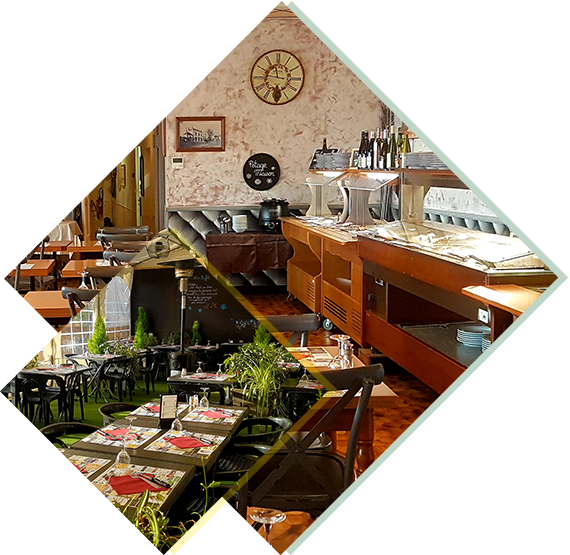 Photo des différents buffets à volonté du restaurant fait maison à Montrichard (41) : des buffet froids et buffet chaud à découvrir